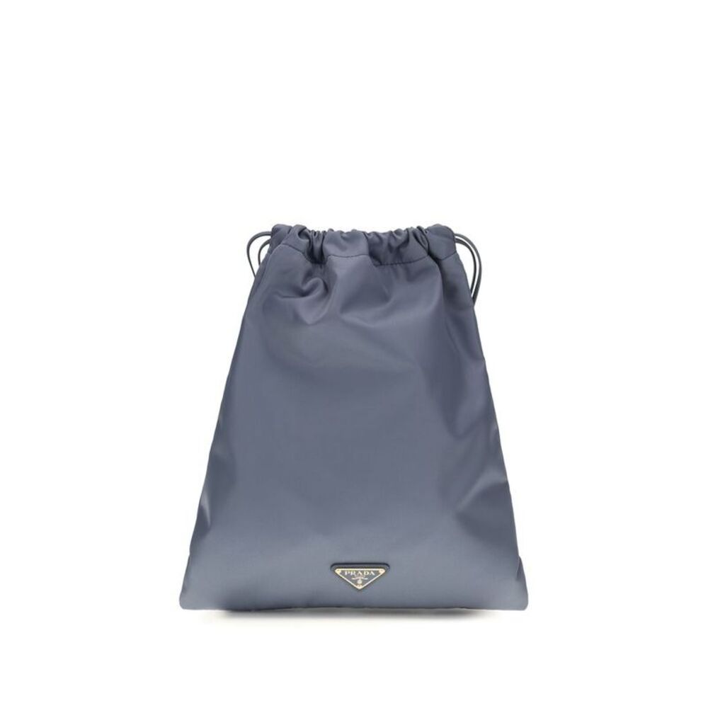 Prada Blue Recycled Polyamide Clutch Women's Bag - Picture 1 of 4
